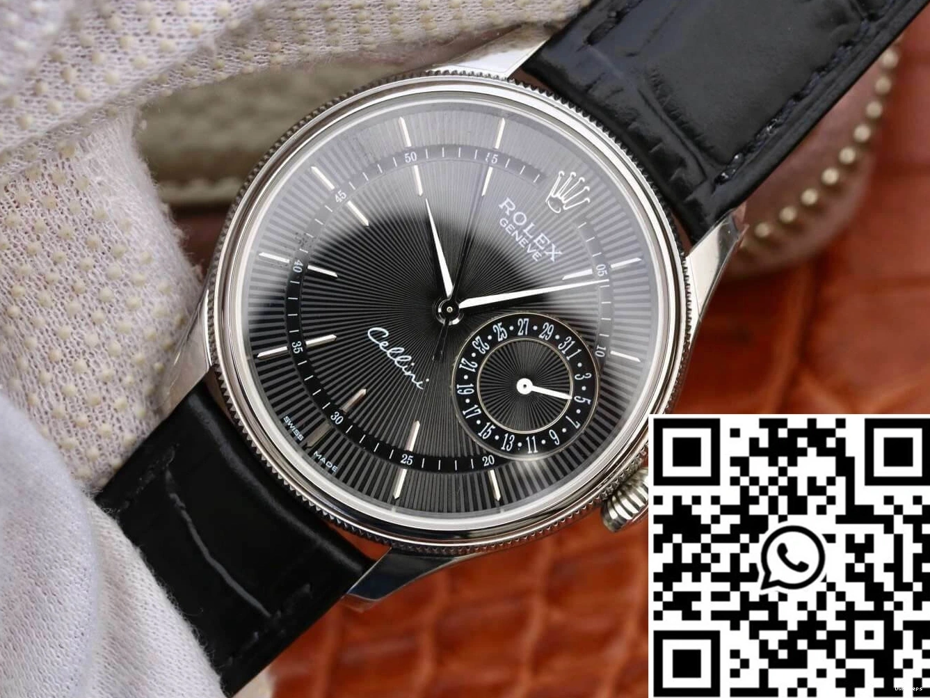 Date Dial MKS Factory 50519 Black Celini Rolex 0209